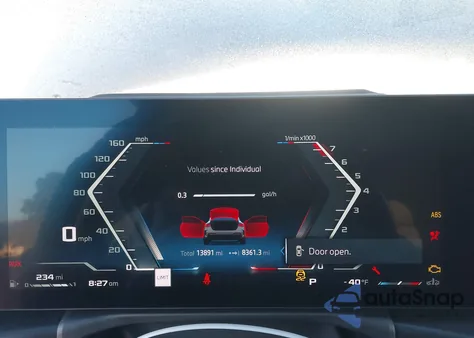 2025 BMW M440I z USA, uszkodzony, nr VIN WBA73DA05SCT33997